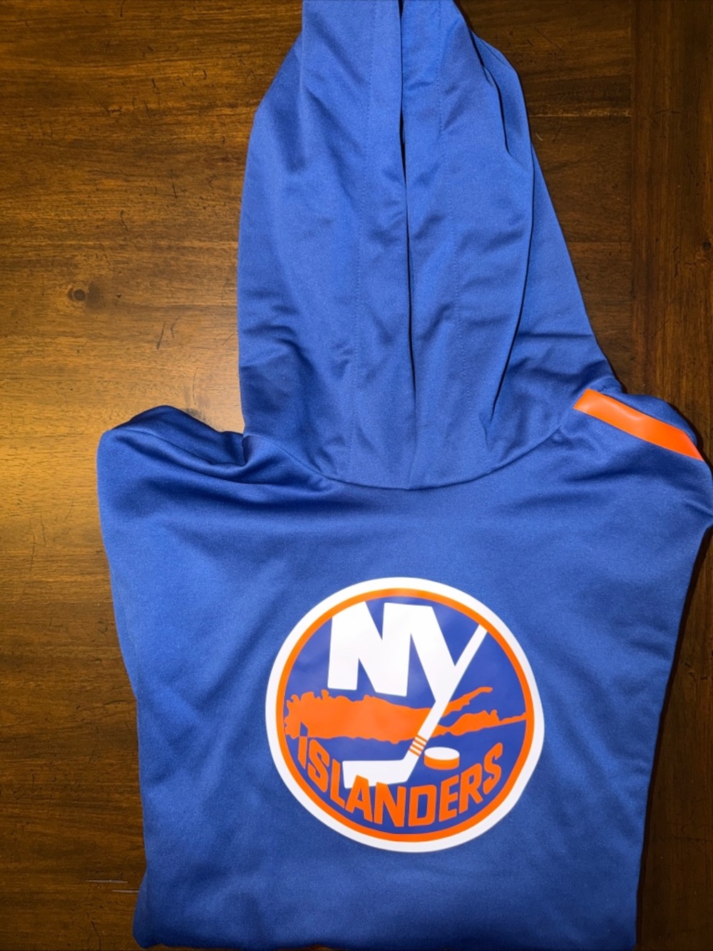New York Islanders Fanatics Branded Authentic Pro Rinkside Pullover Hoodie - XL